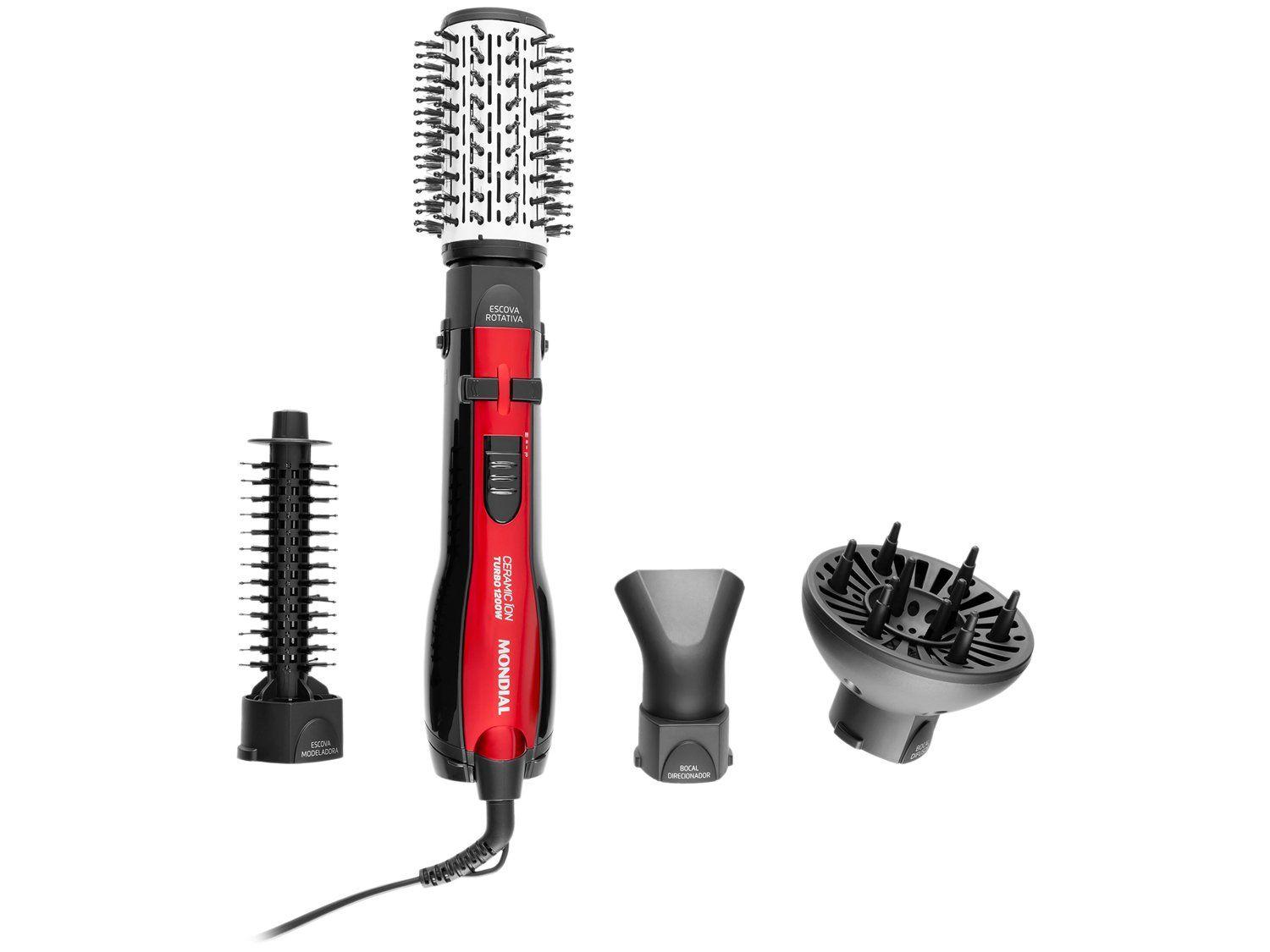 Escova Rotativa Mondial Ceramic Ion Turbo