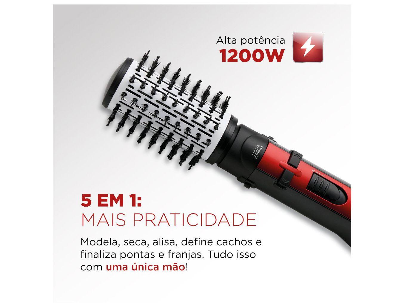 Escova Rotativa Mondial Ceramic Íon Turbo