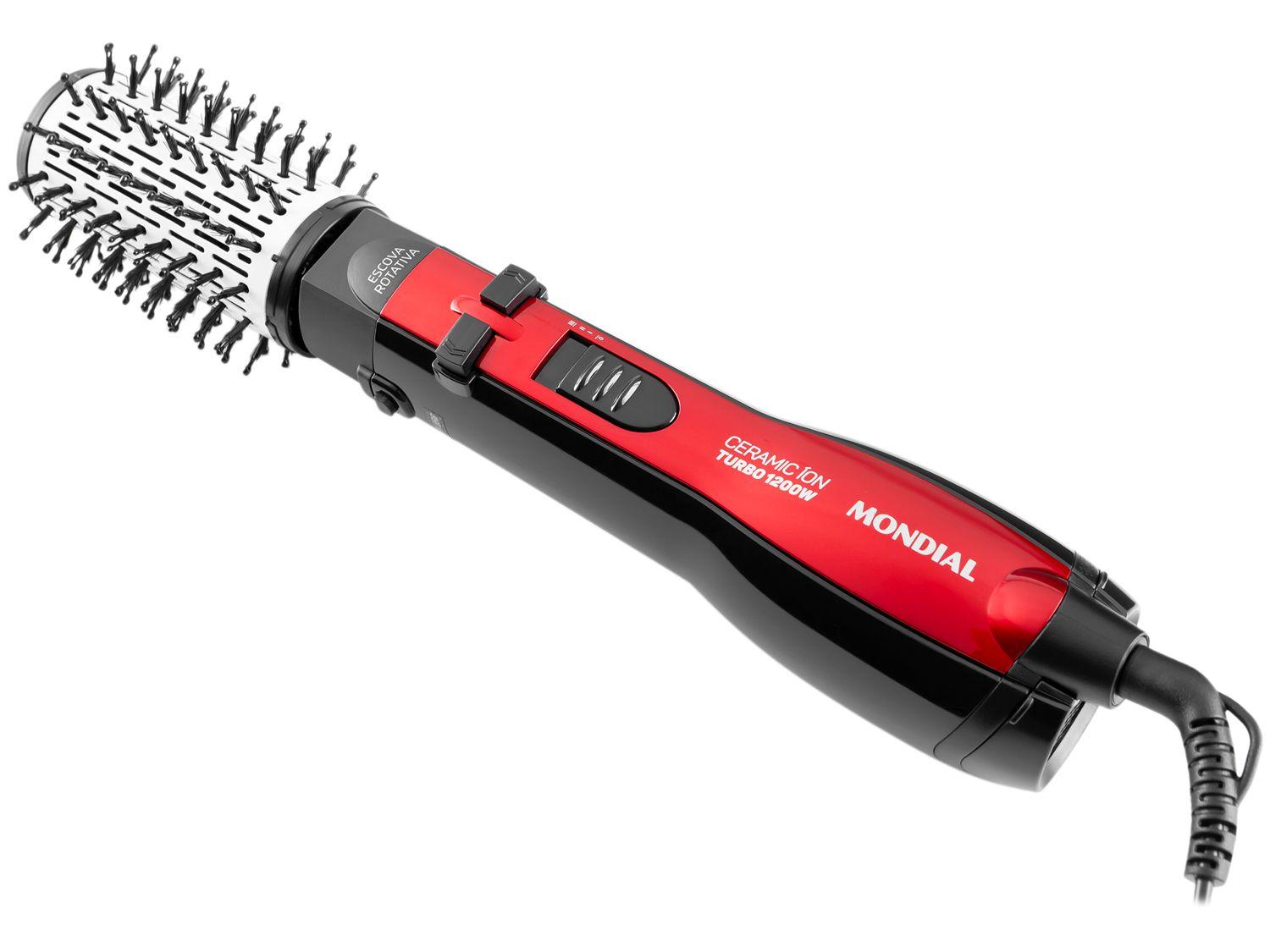 Escova Rotativa Mondial Ceramic Íon Turbo