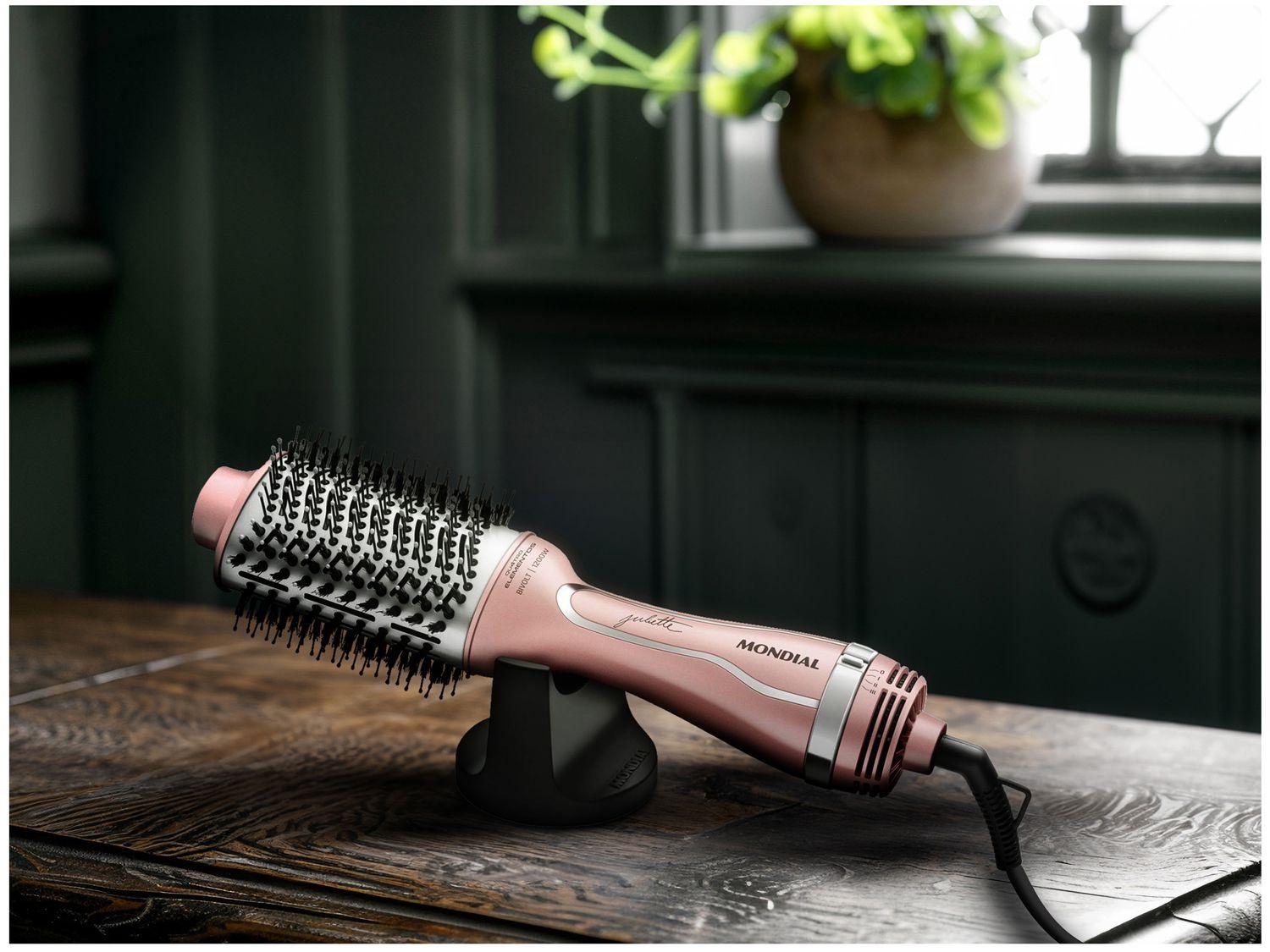 Escova Secadora Mondial By Juliette ES-JU-01 1200W 3 Níveis de Temperaturas Cerâmica