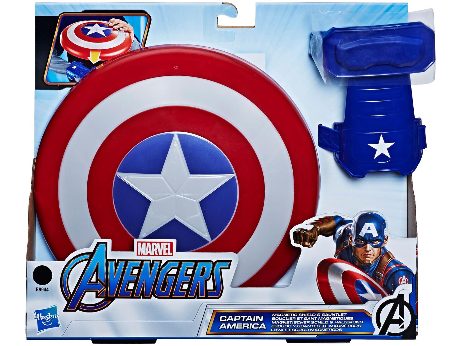 Escudo de Brinquedo Vingadores Marvel Capitão América Hasbro