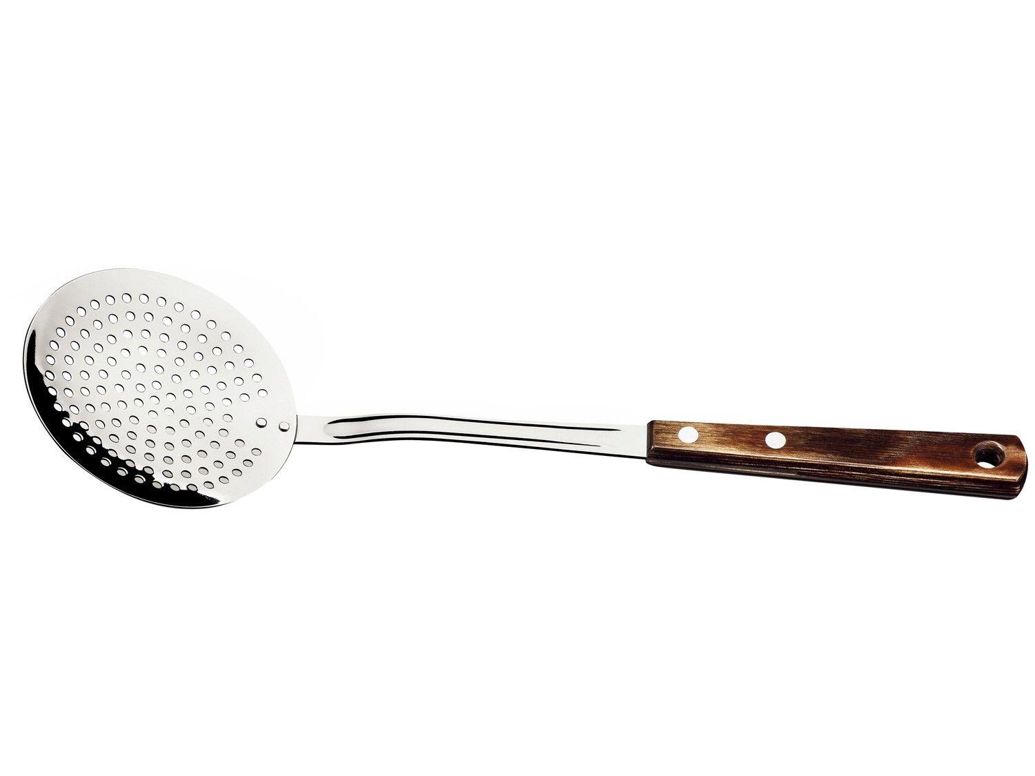 Escumadeira Aço Inox Tramontina Polywood 35,4cm
