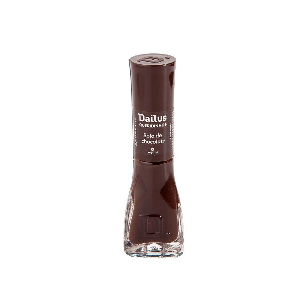 Esmalte Dailus Cremoso Queridinhos Bolo De Chocolate