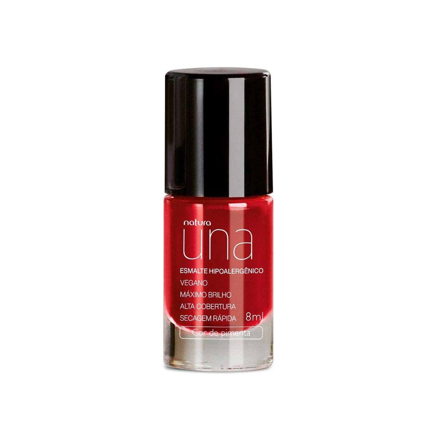 Esmalte Natura - Cor de Pimenta - 8ml - Esmalte - Magazine Luiza