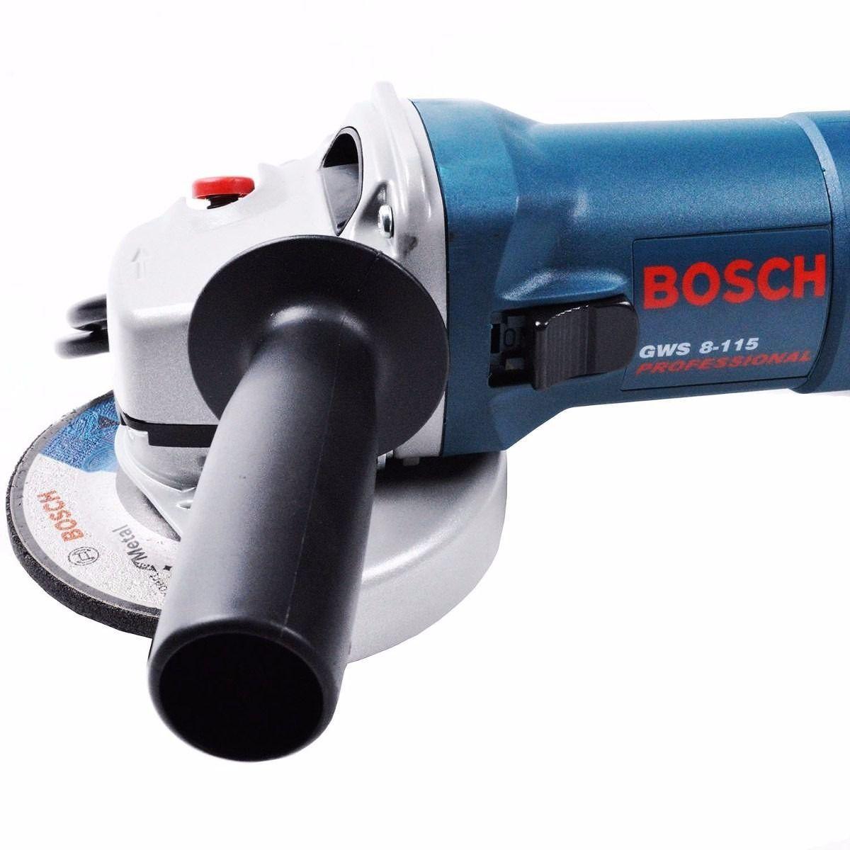 Esmerilhadeira Lixadeira Angular 4.1/2 220v Gws 850w Bosch - Outros ...