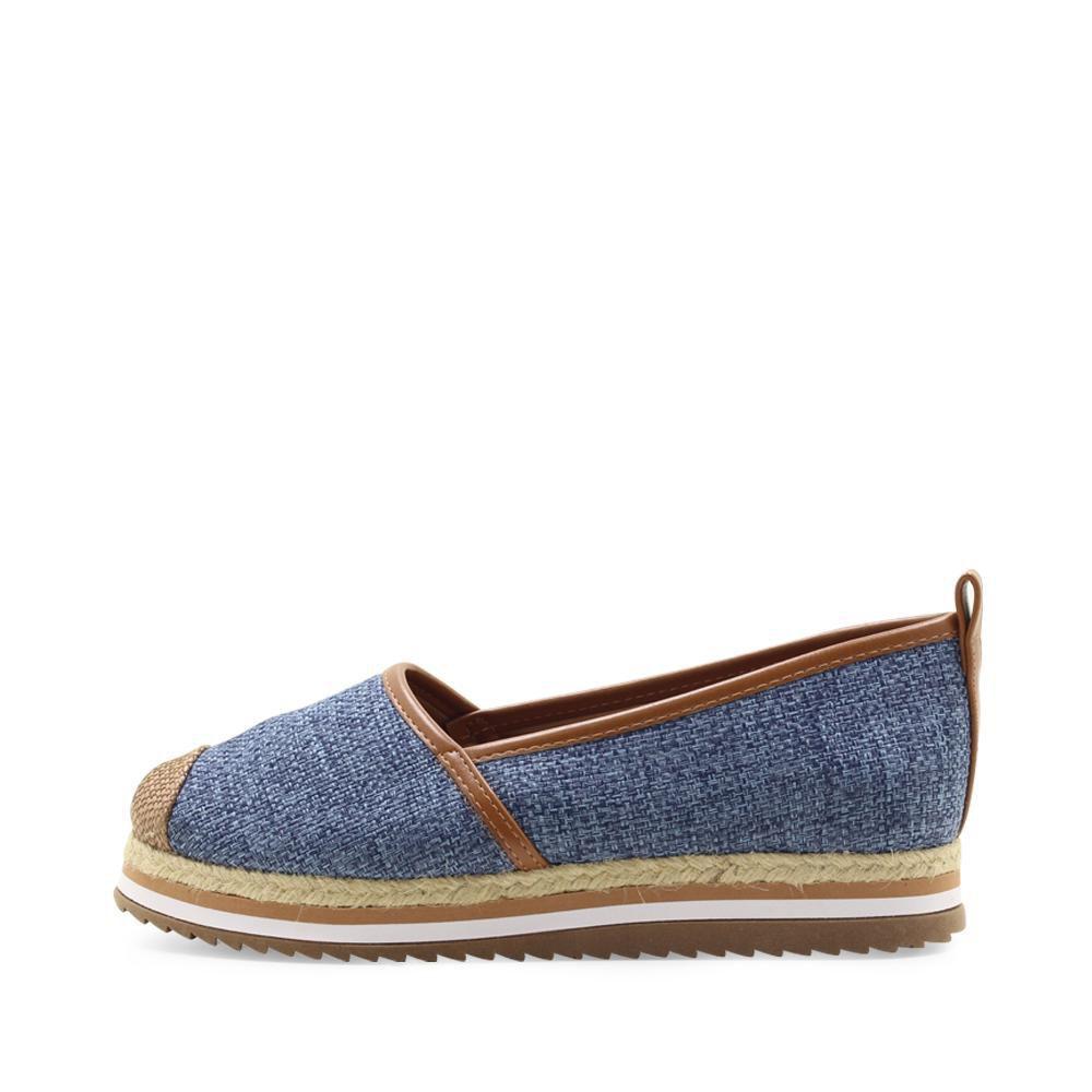 espadrille salto baixo