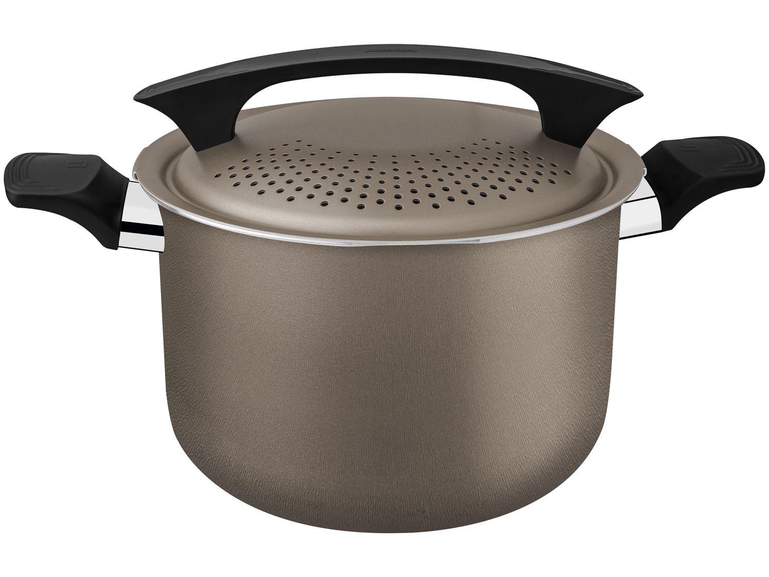 Espagueteira Tramontina Alumínio 5,7L Amêndoa 22cm Milazzo