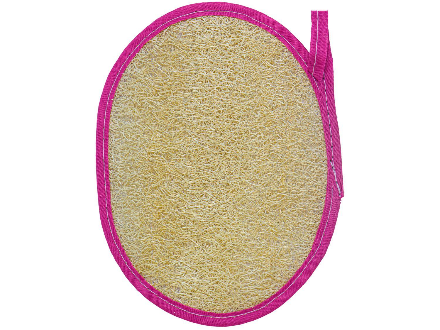 Esponja de Banho Vegetal Orgânica Luva Oval