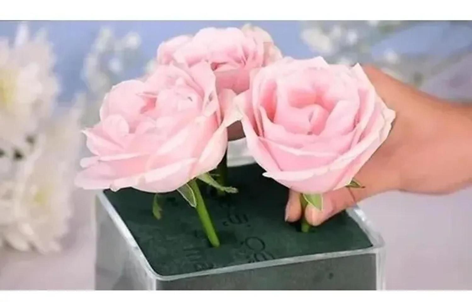 Imagem de Espuma Floral Fenólica Para Arranjos De Flores Caixa Com 24