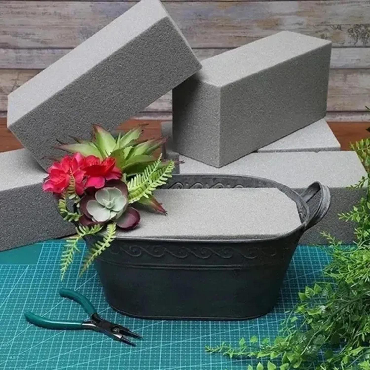Imagem de Espuma Floral Fenólica Para Arranjos De Flores Caixa Com 24