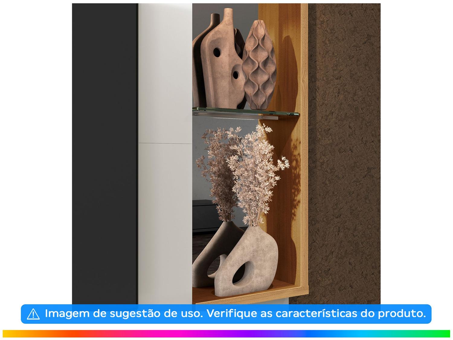 Estante Home para TV até 75” 4 Gavetas EDN Móveis Leni