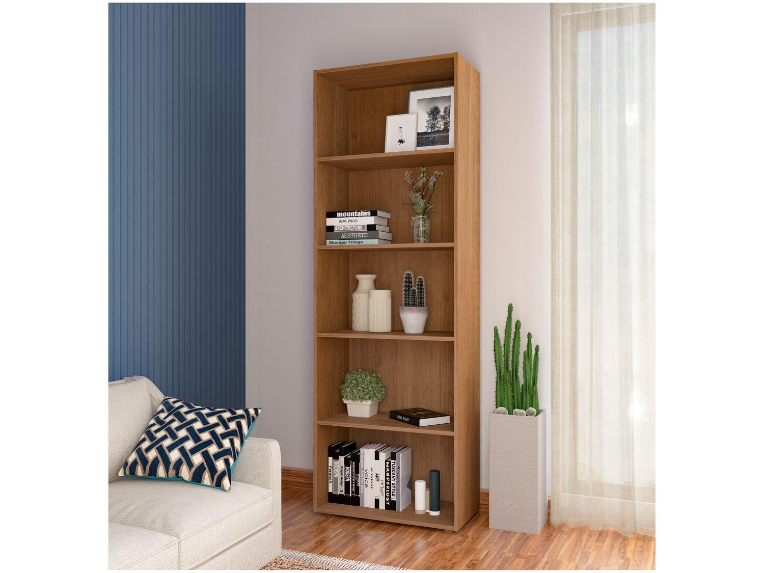 Estante para Livros 4 Prateleiras Artely Multy