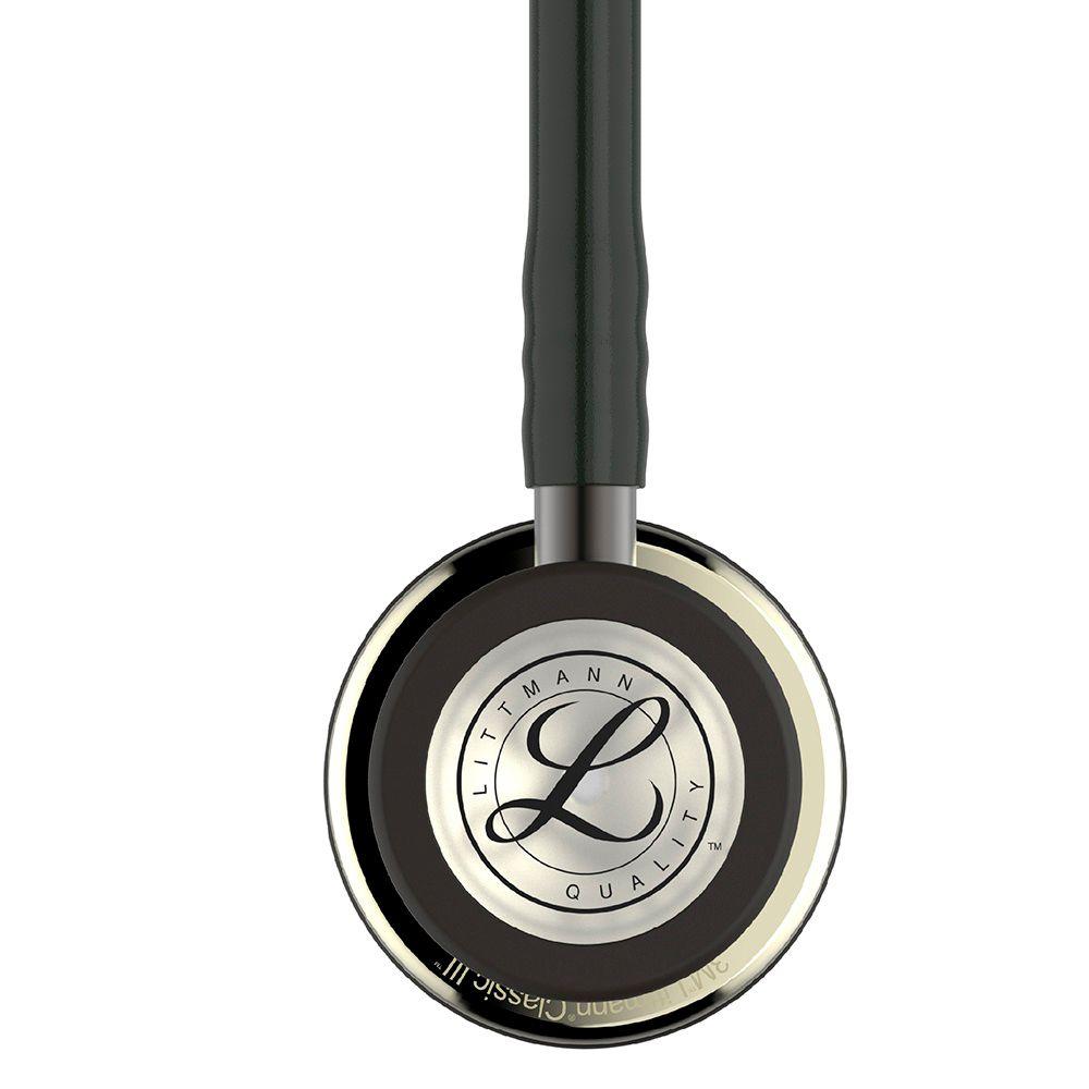 Estetoscopio littmann classic iii preto champagne 5861 3m