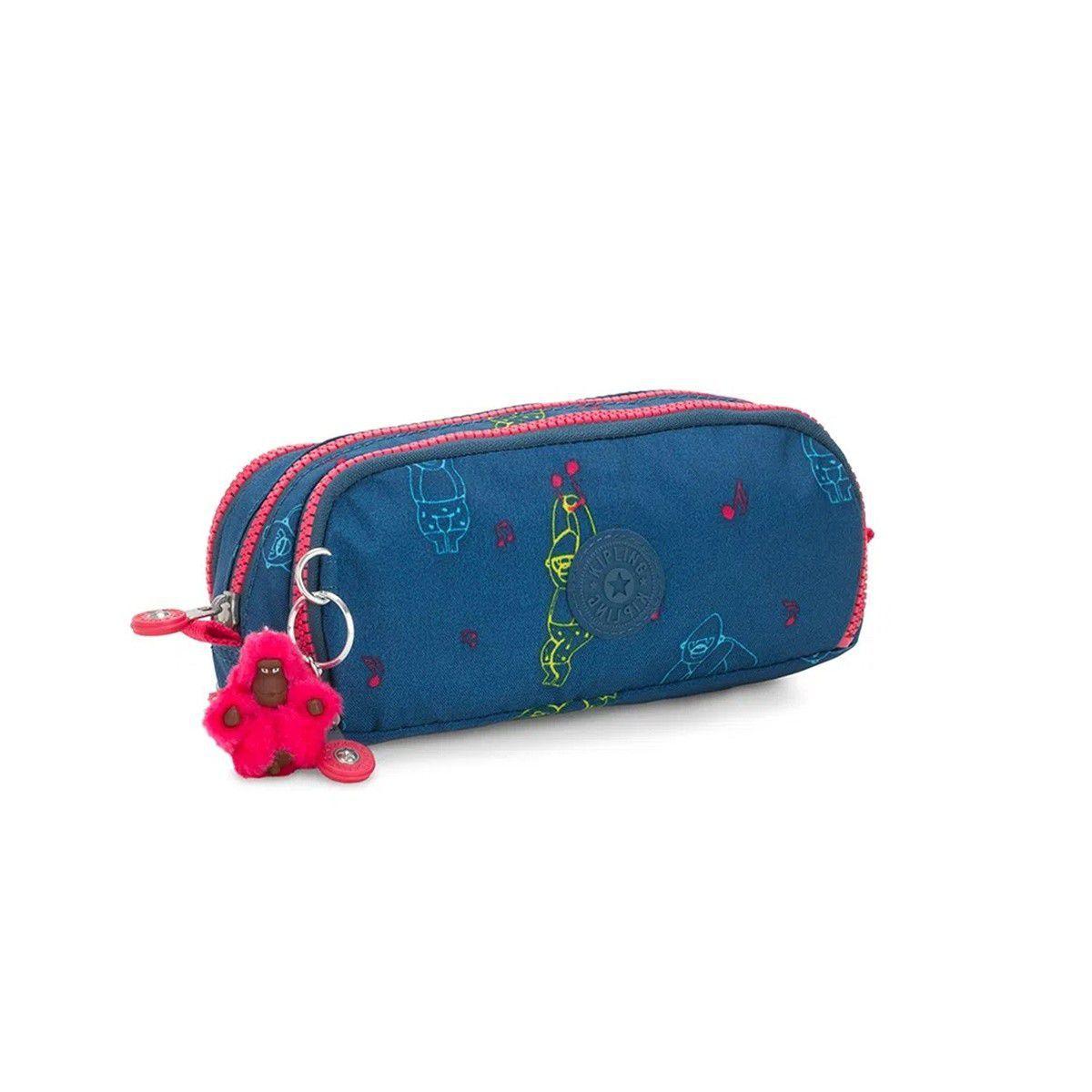 Estojo Gitroy - Kipling - Estojo escolar - Magazine Luiza