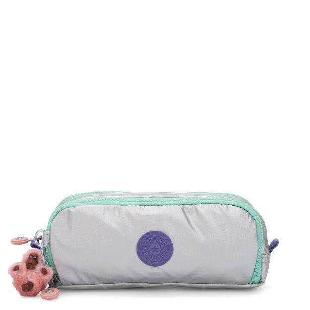Estojo Três Zíperes Gitroy Kipling Polished Gr Bl - Estojo escolar -  Magazine Luiza