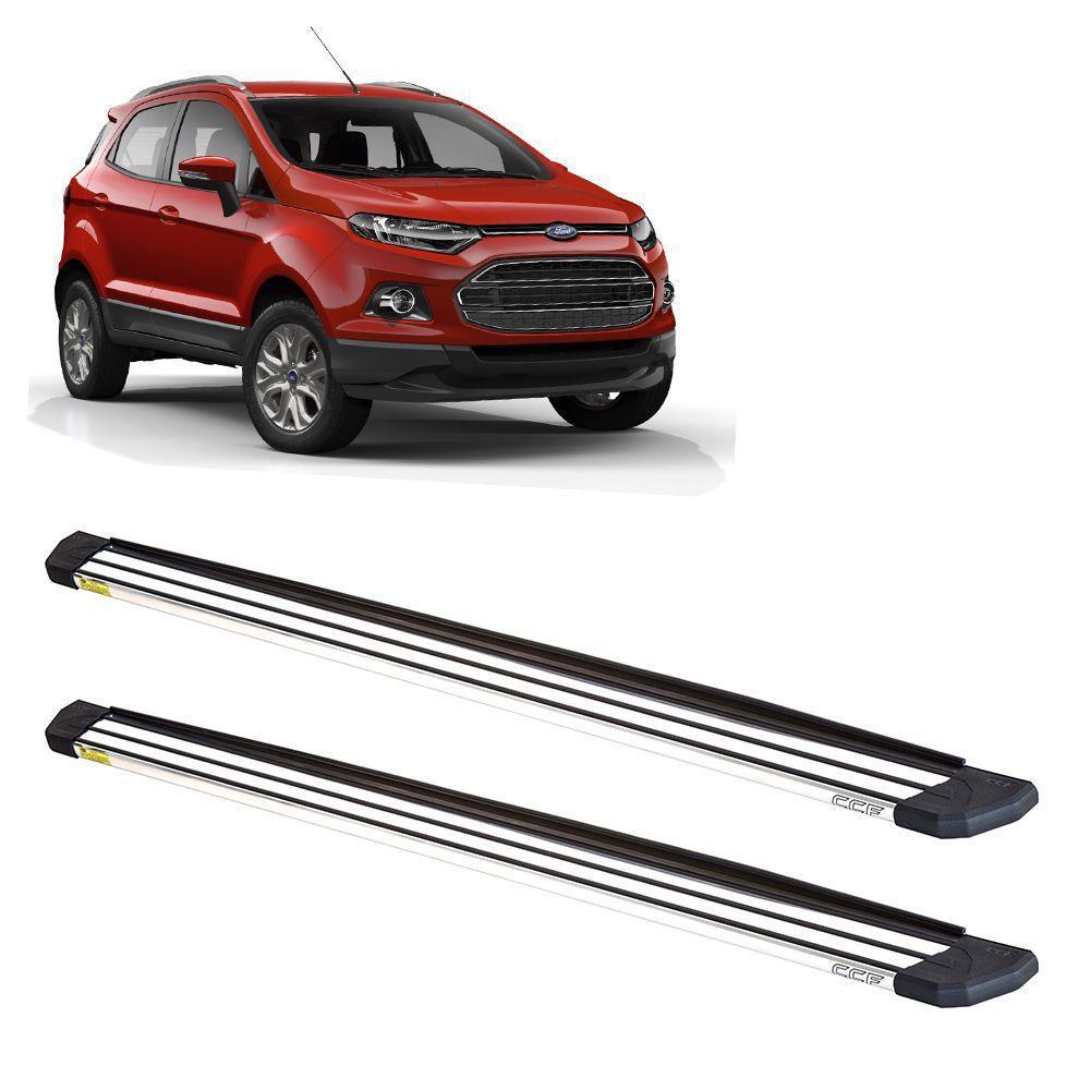Estribo Ecosport 2018 Slim Aluminio Anodizado Ccf Estribo Lateral Magazine Luiza