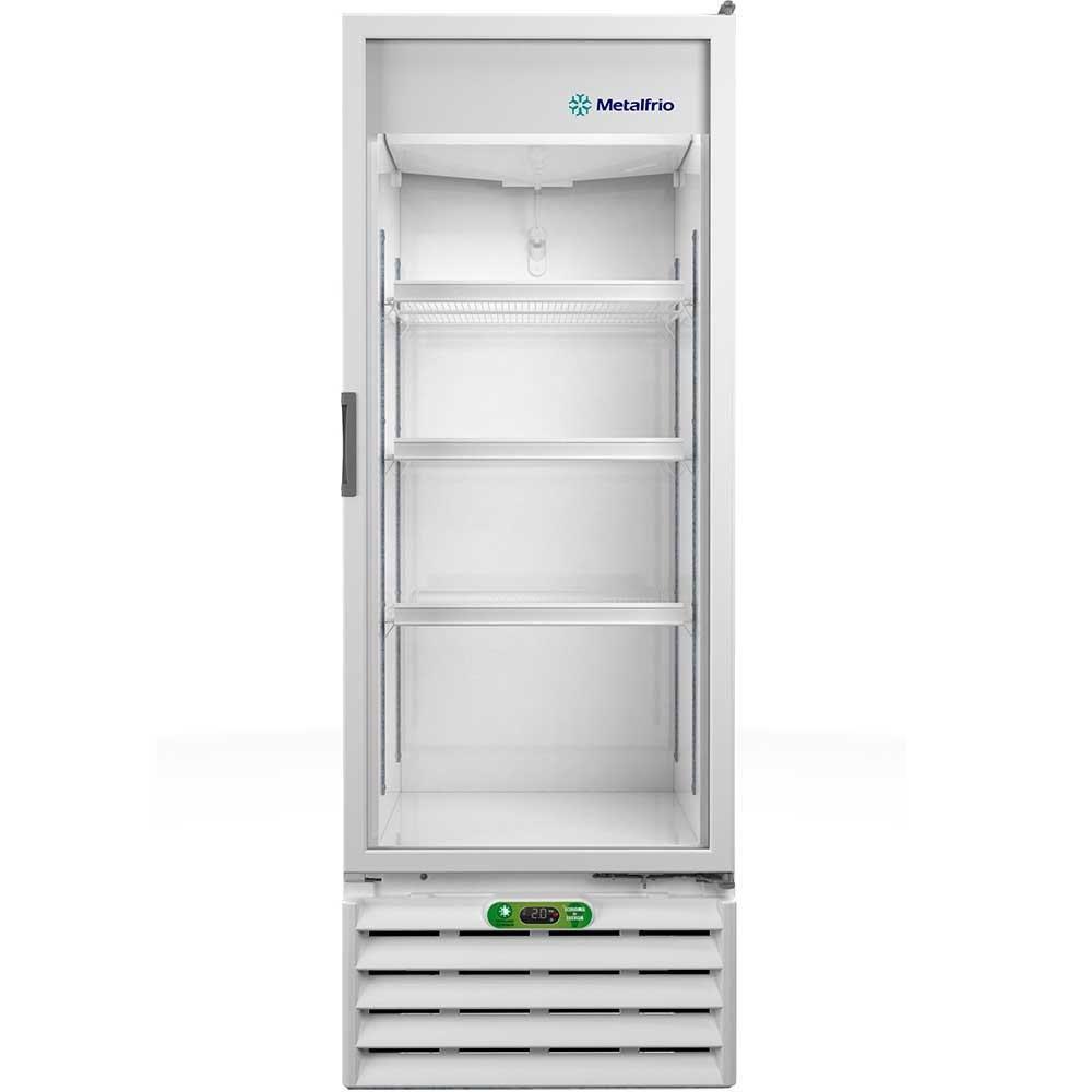 Expositor/Refrigerador Vertical Porta de Vidro para Bebidas 350 Litros