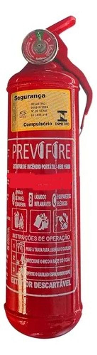 Imagem de extintor automotivo 900g abc modelo universal