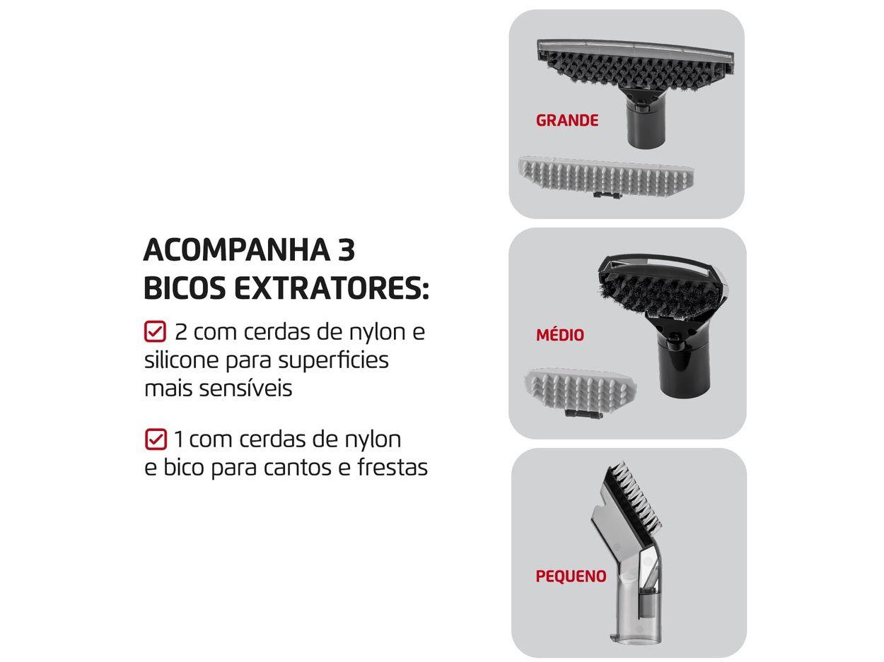 Extratora Mondial Portátil Deep Cleaner I EXP-01-R 1650W