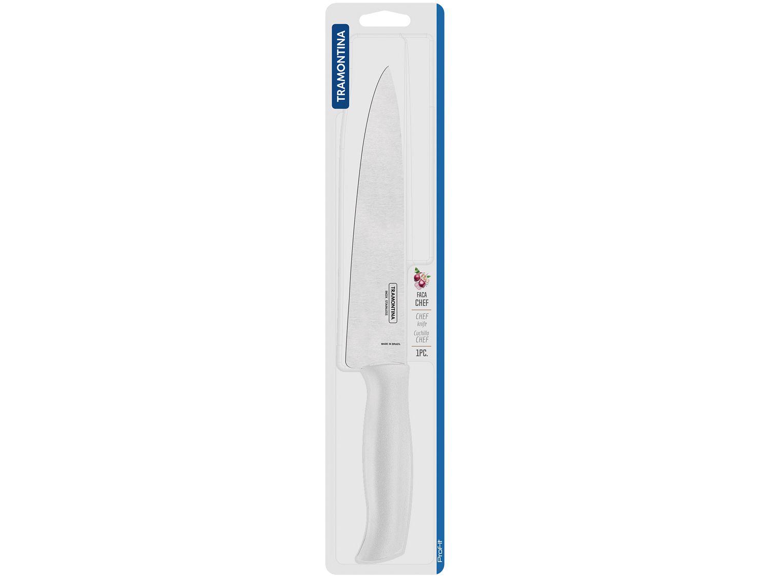 Faca Chef Inox 8” Tramontina Profit