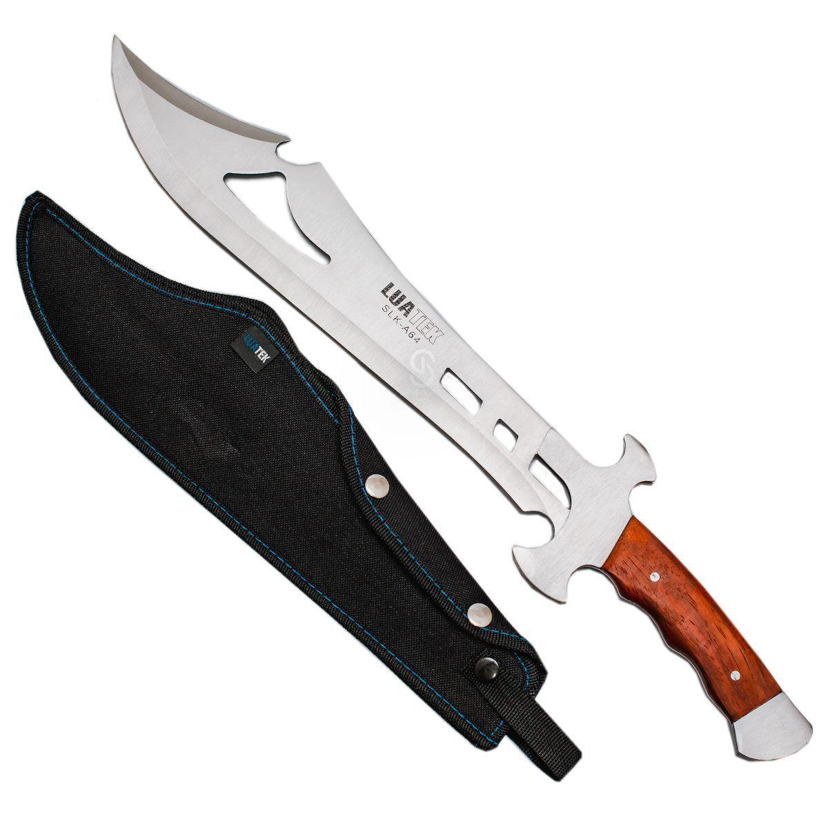 Faca Full Tang Medieval Colecionador LUATEK Slk-a64 Rambo Alladin