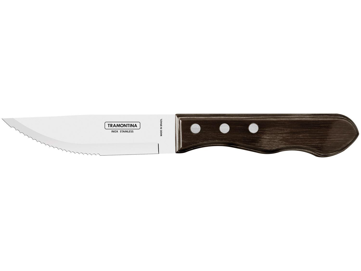 Faca para Churrasco Tramontina Inox 5” Jumbo Polywood