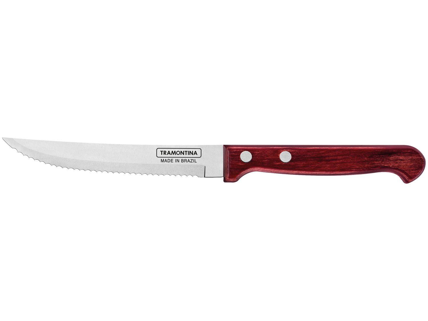 Faca para Churrasco Tramontina Inox 5” Polywood