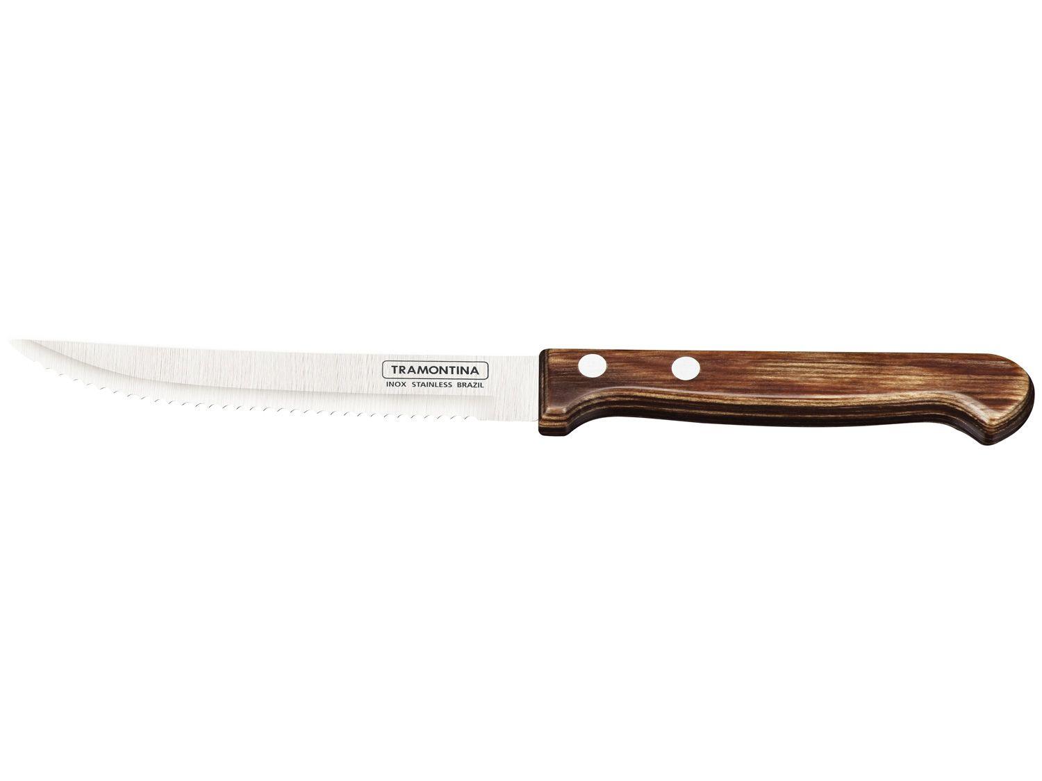Faca para Churrasco Tramontina Inox 5” Polywood