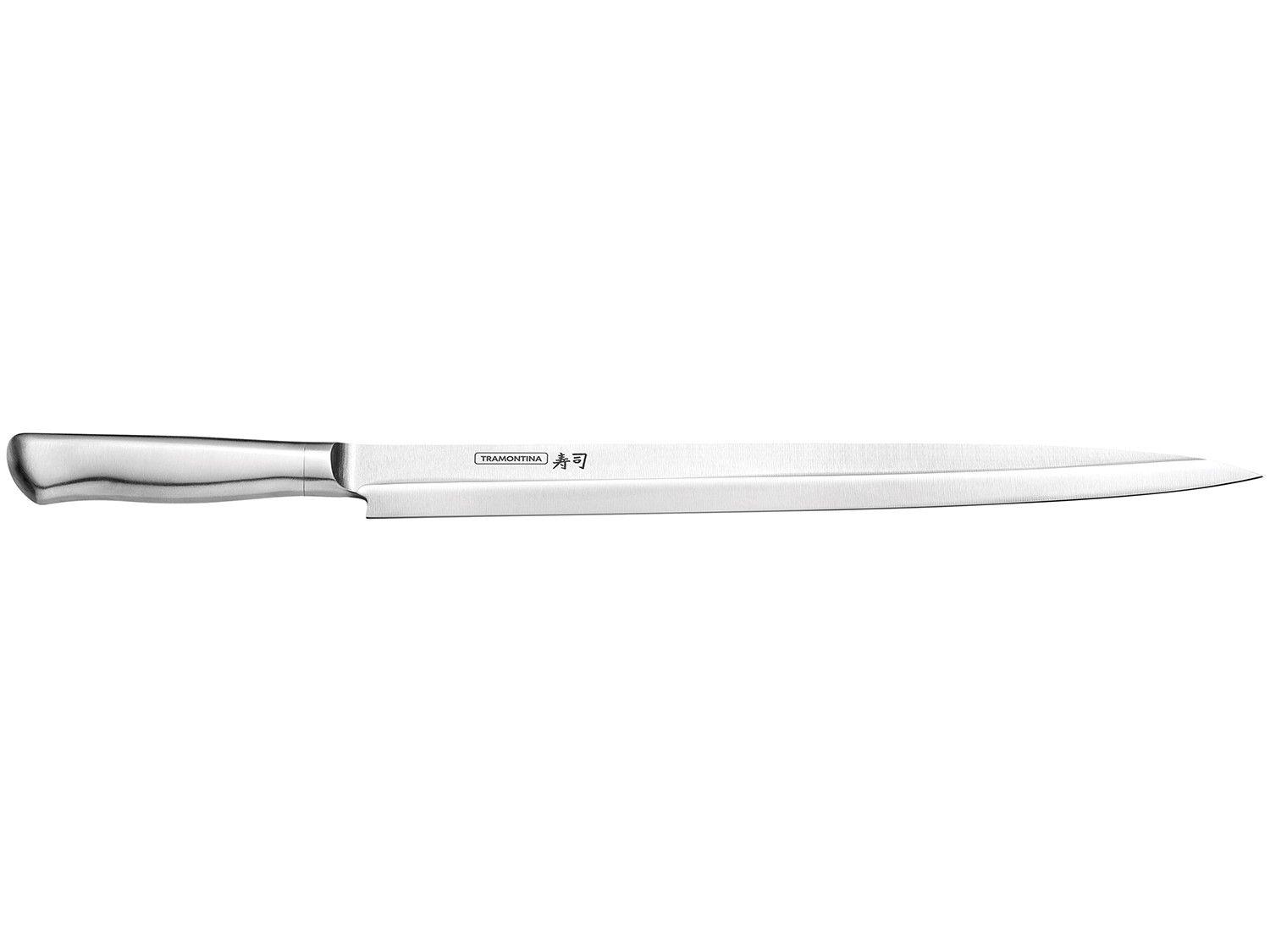 Faca para Sushi Tramontina Inox 13” Sushi Diamond