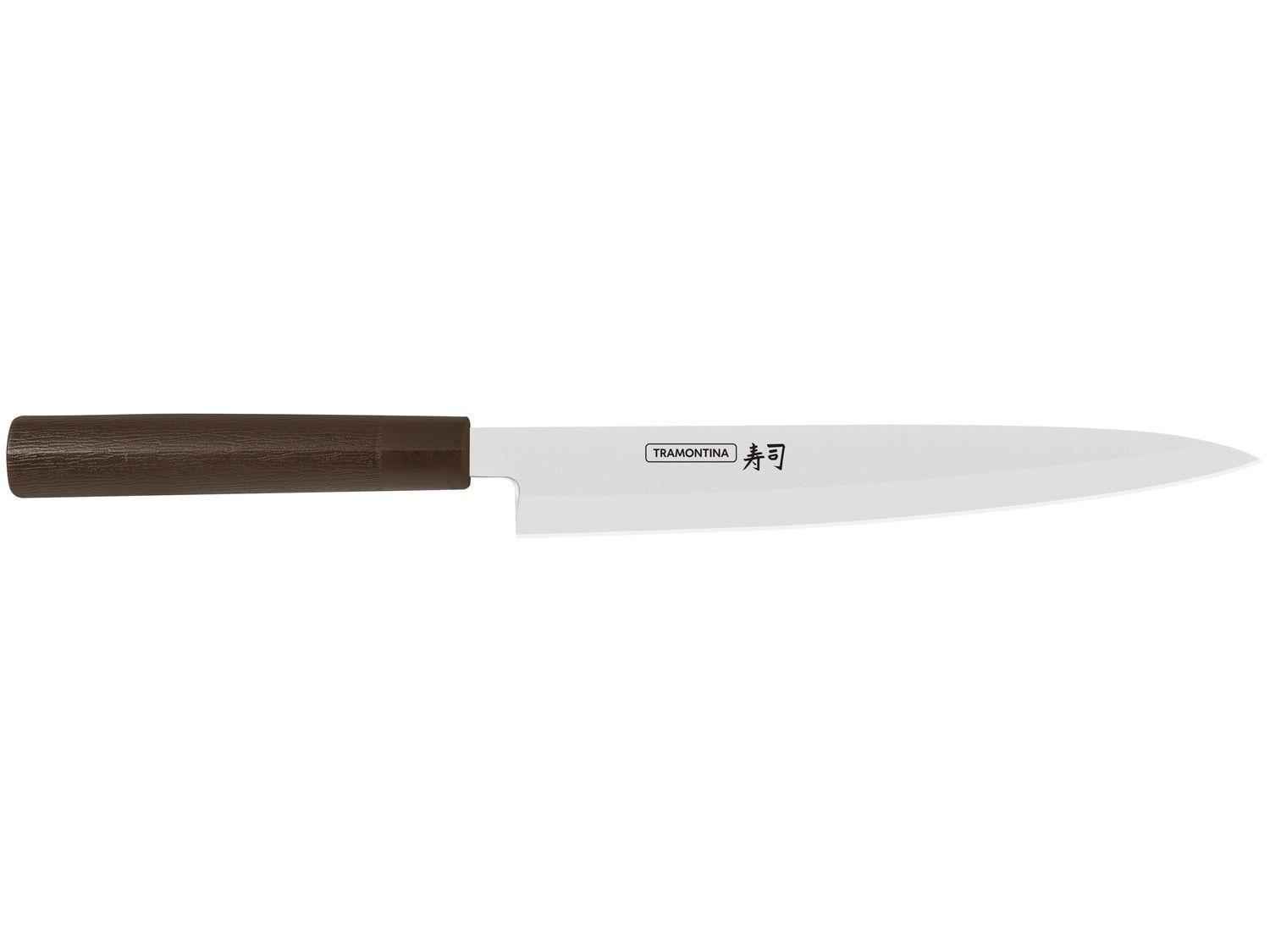 Faca para Sushi Tramontina Inox 9” Yanagiba
