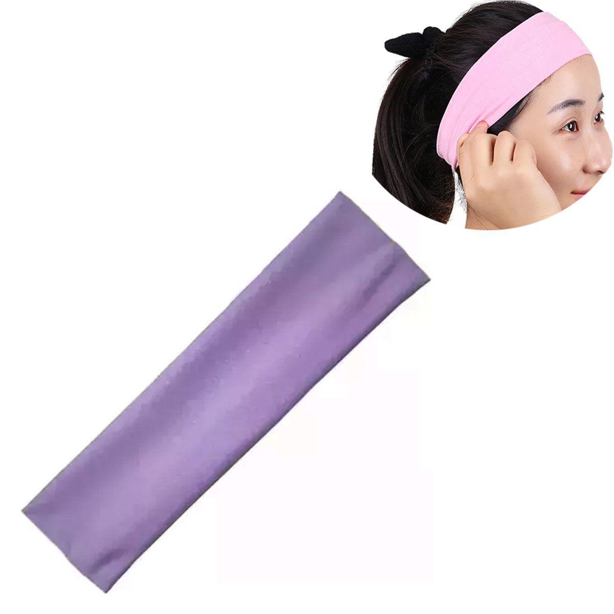 Faixa Tiara Cabeça Treino Ballet Academia Corrida Esportes - LULLU PERSON