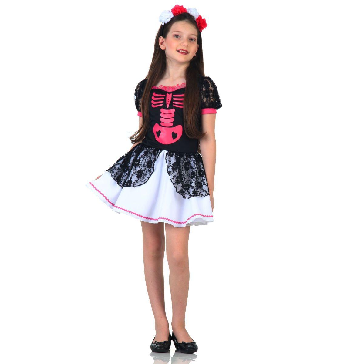 roupa mexicana feminina infantil