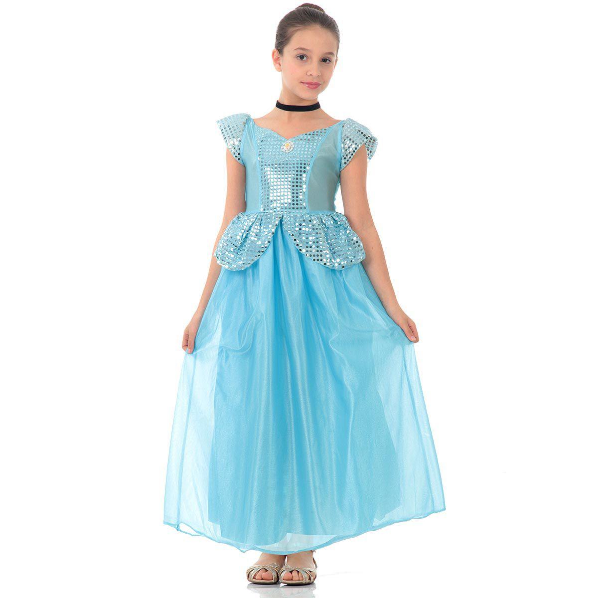 vestido cinderela disney