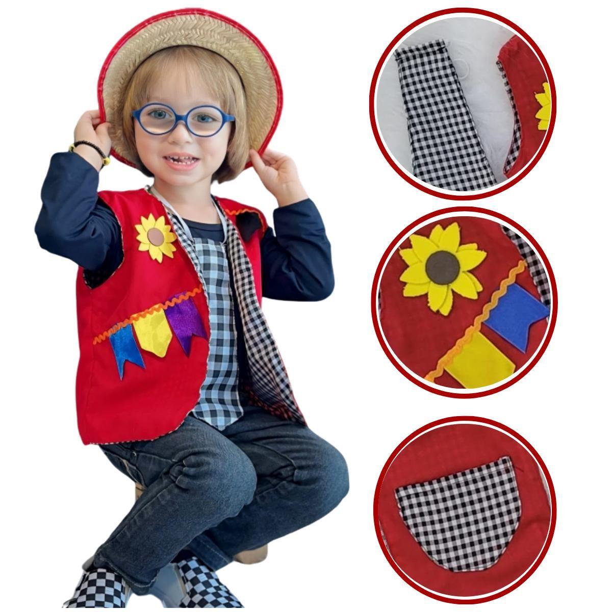 Colete Infantil Fantasia Anos 60 Menino Fantasia De Italiano