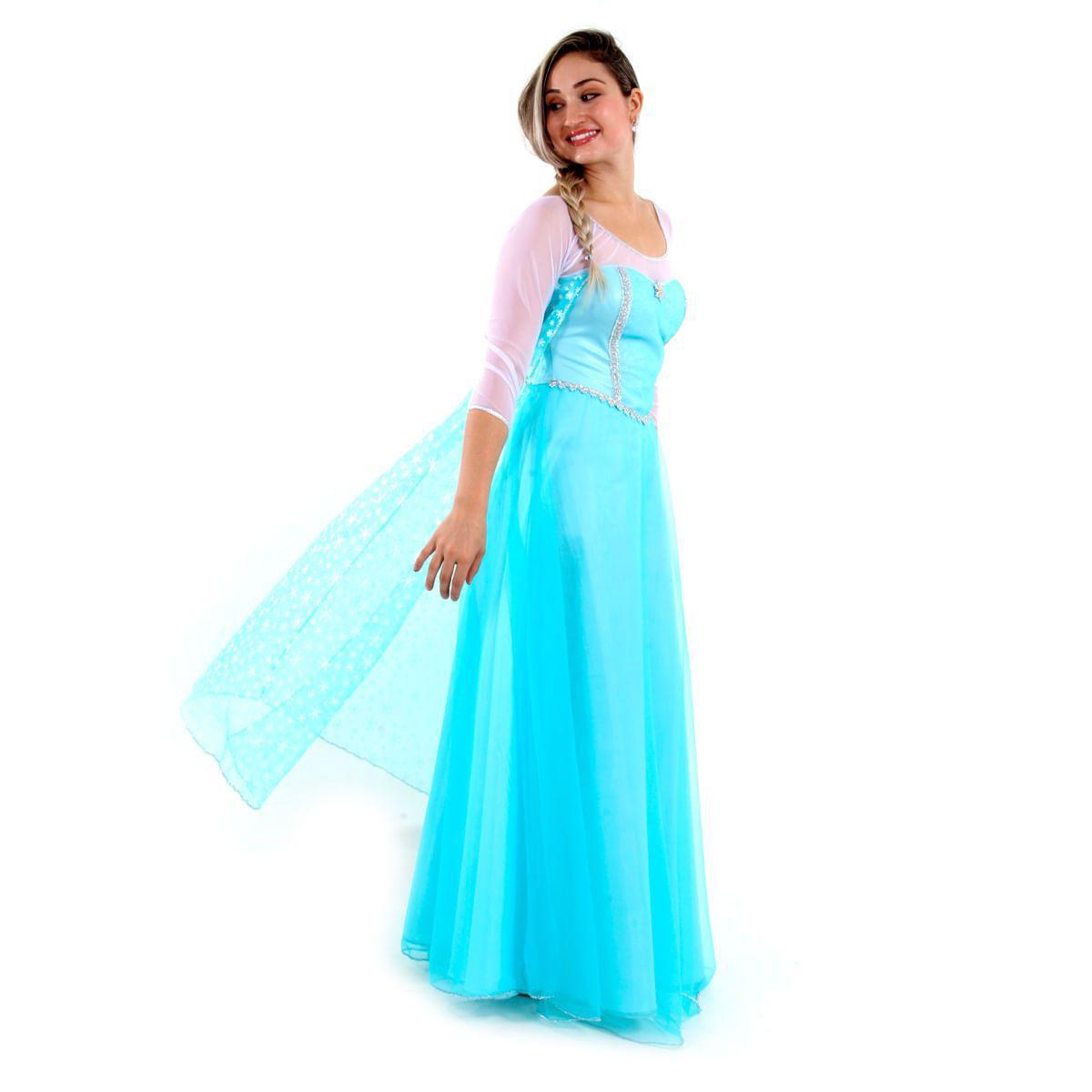 fantasia da frozen adulto
