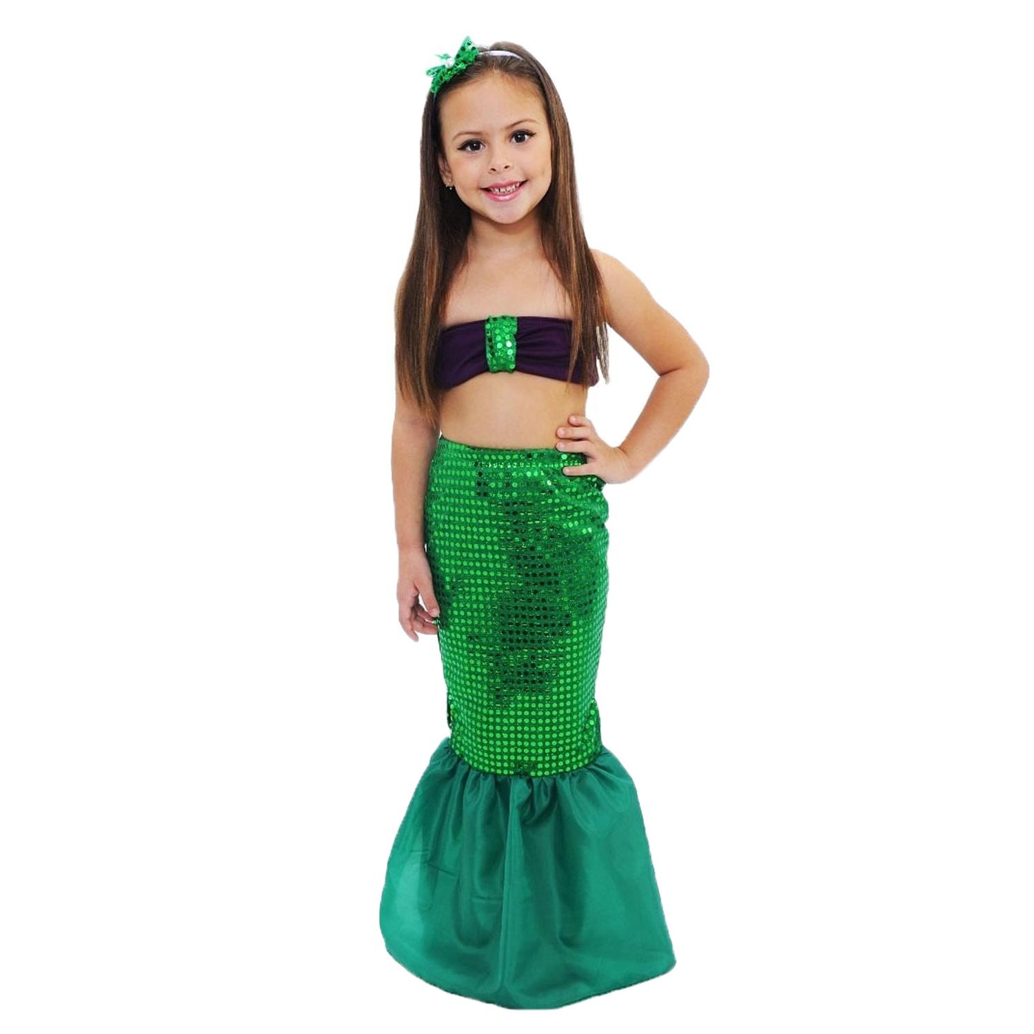 fantasia princesa ariel pequena sereia luxo