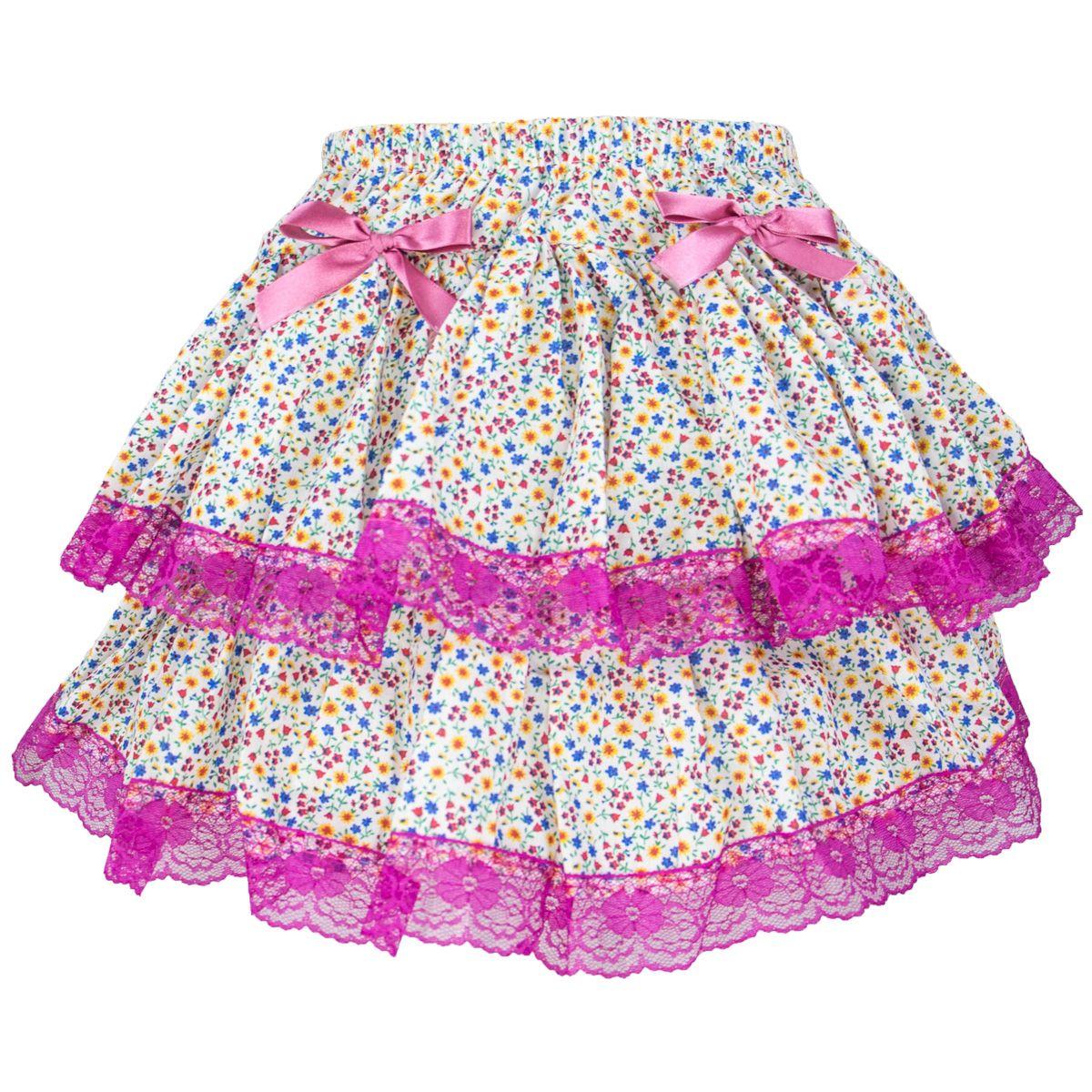 saia longa festa junina infantil