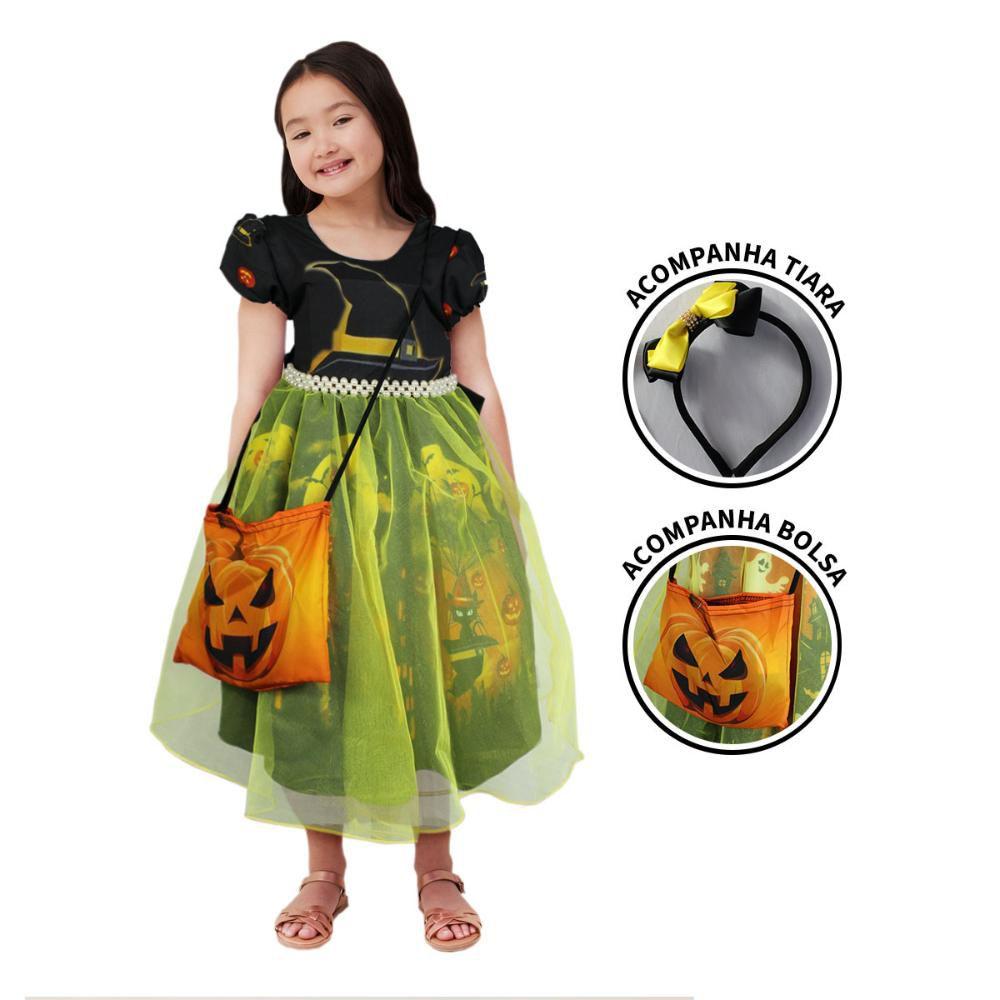 Fantasia Hallowen Infantil Menina