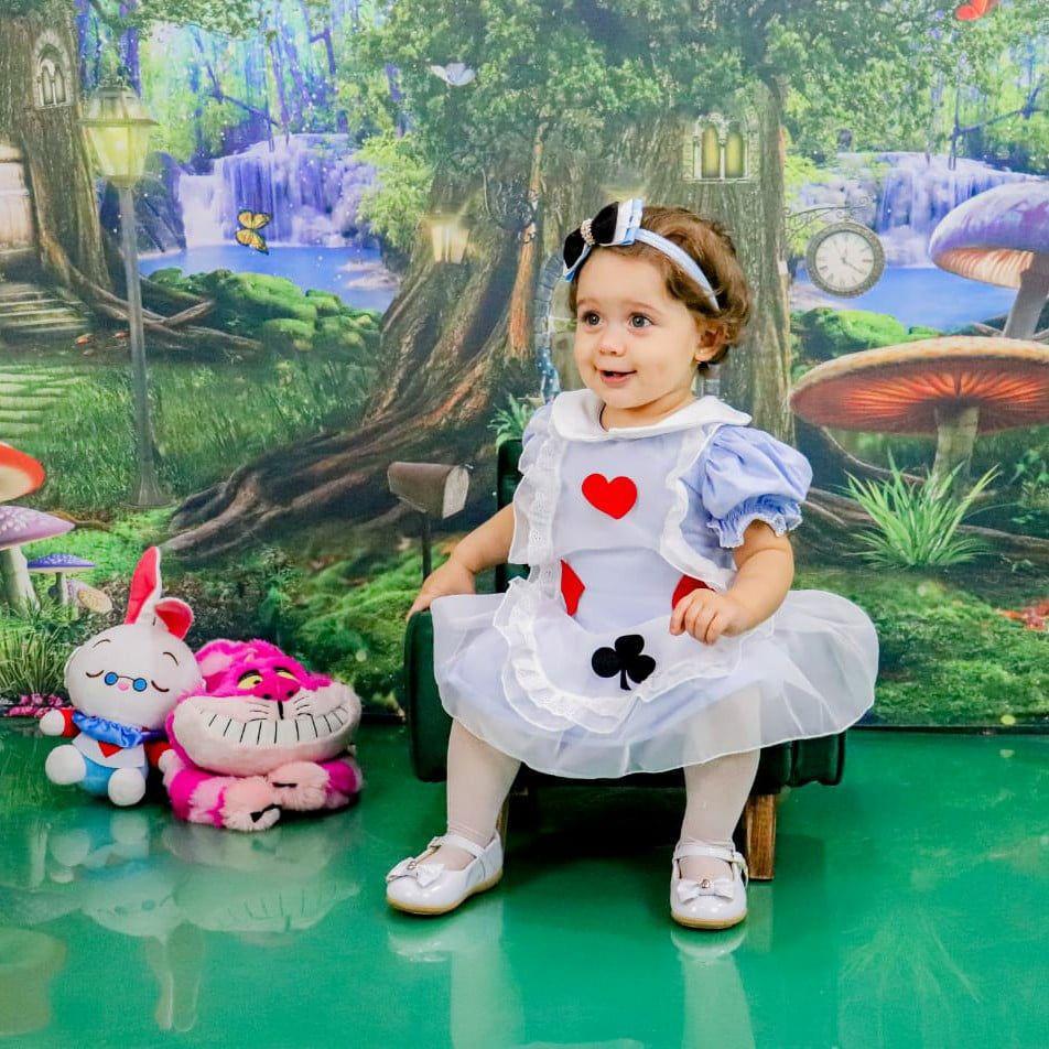 Fantasia Infantil Alice No Pais Das Maravilhas Menina Kafka Baby Fantasia Infantil Magazine Luiza