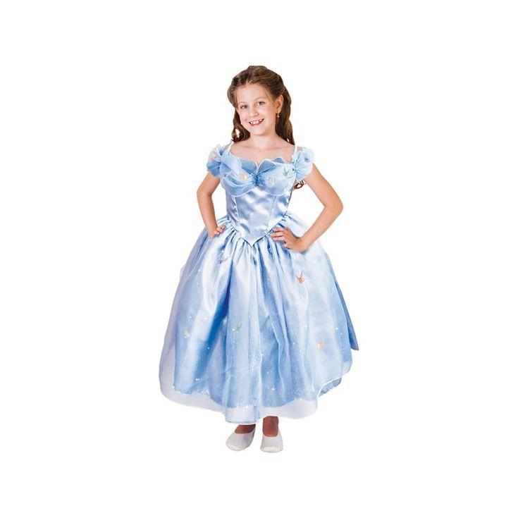 Vestido Infantil Cinderela - Luxo