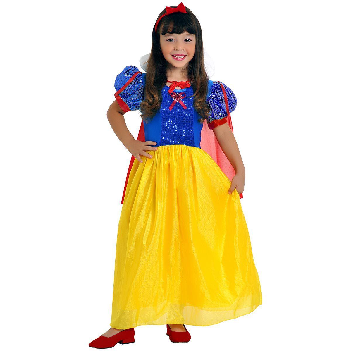 fantasias infantis de princesas