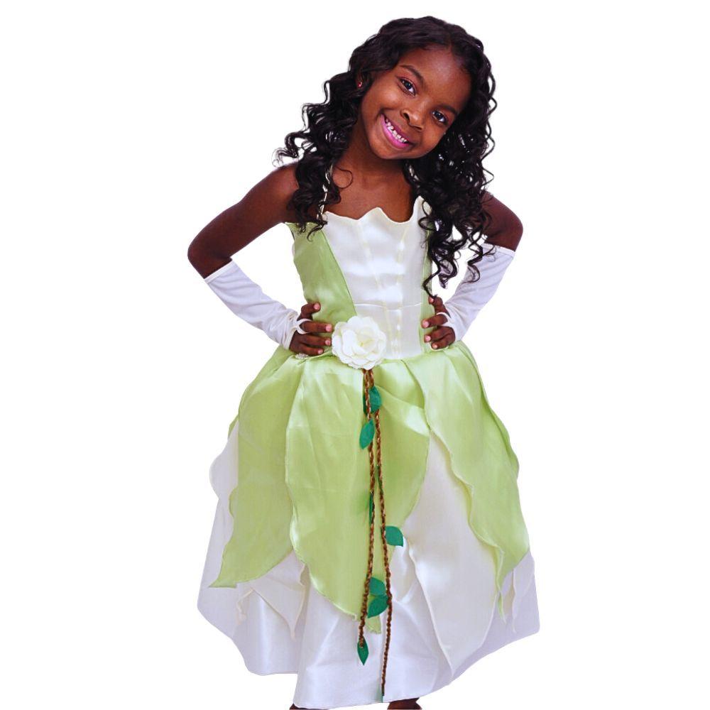 15 Anos Vestido Verde Vestido Da Tiana Da Princesa Eo Sapo