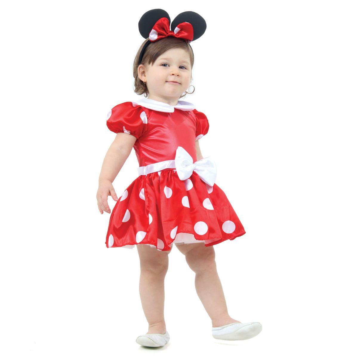 Fantasia Minnie Bebe Vermelha Minnie Bowtique Fantasias Para Bebes Magazine Luiza