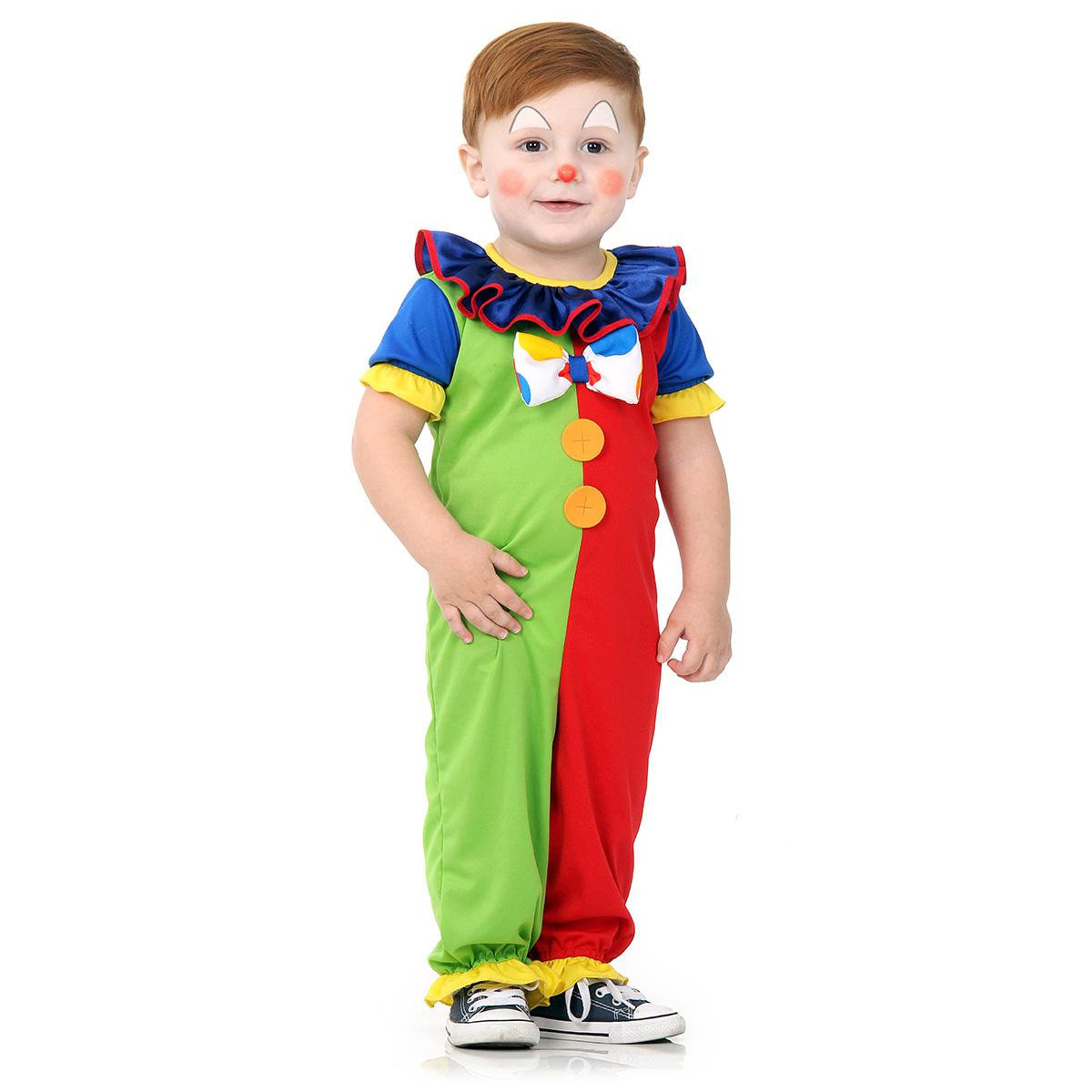Fantasia De Palhaço Para Bebe - FDPLEARN