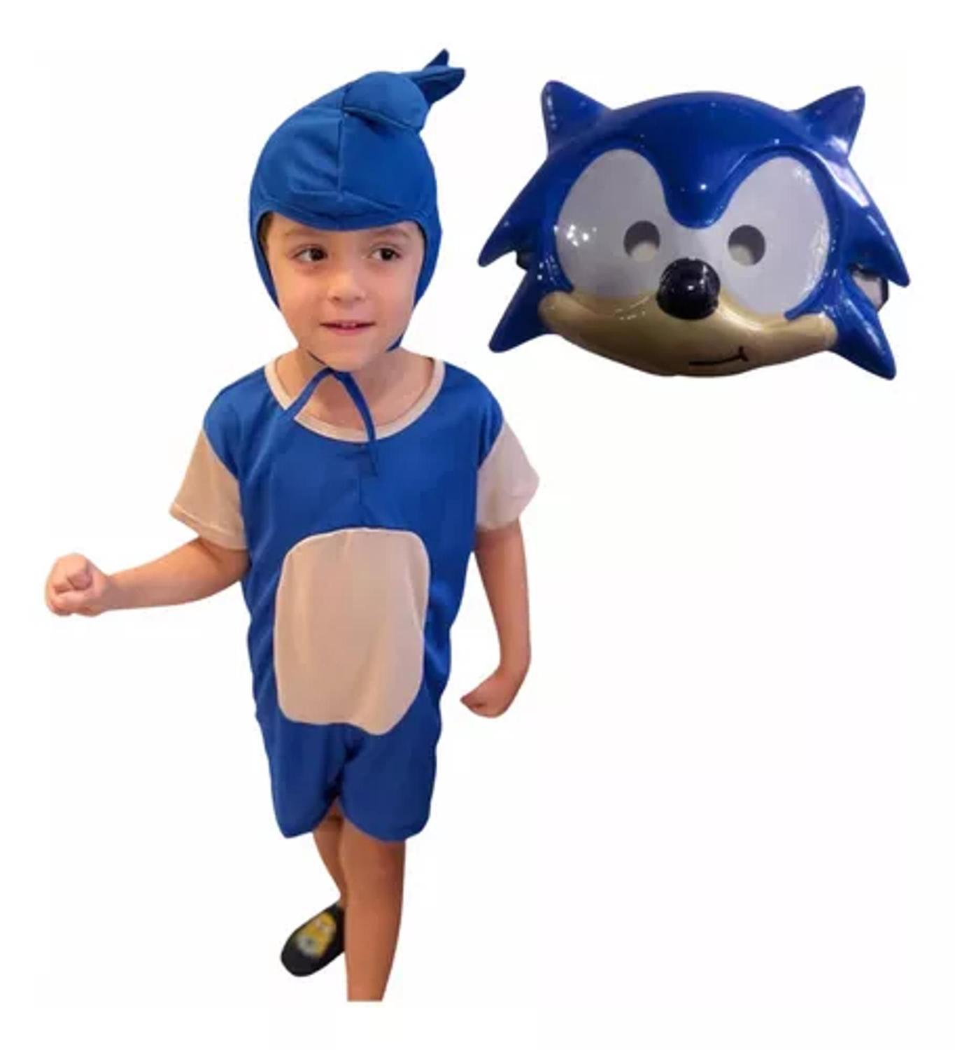 Roupa Sonic Infantil