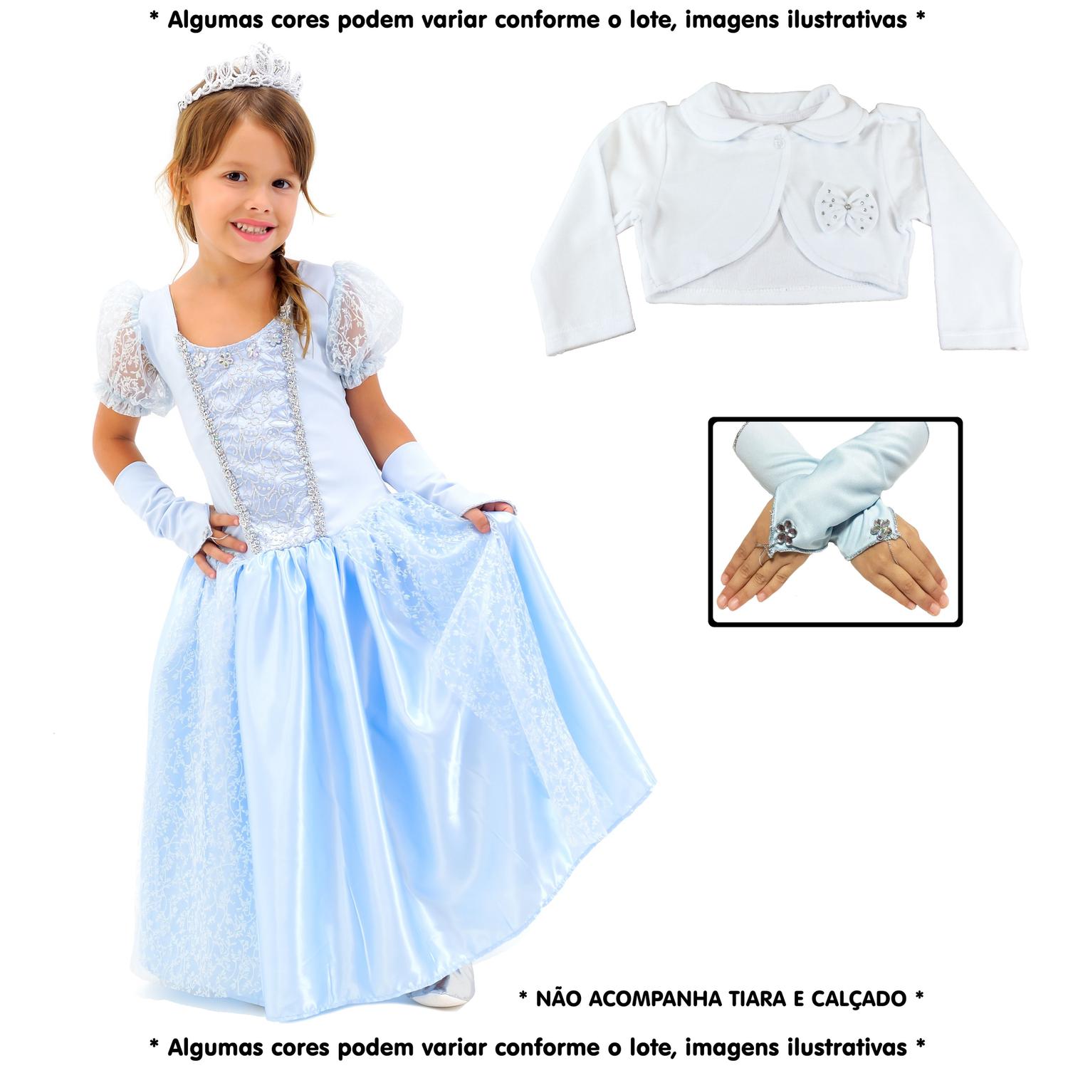 vestido da princesa elsa