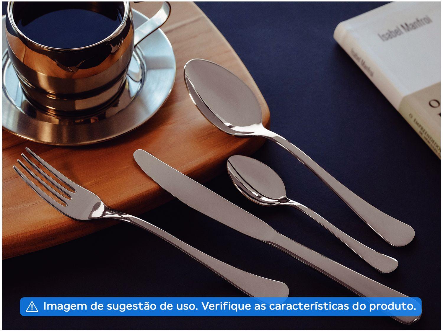 Faqueiro Tramontina Inox 101 Peças Zurique 66986030