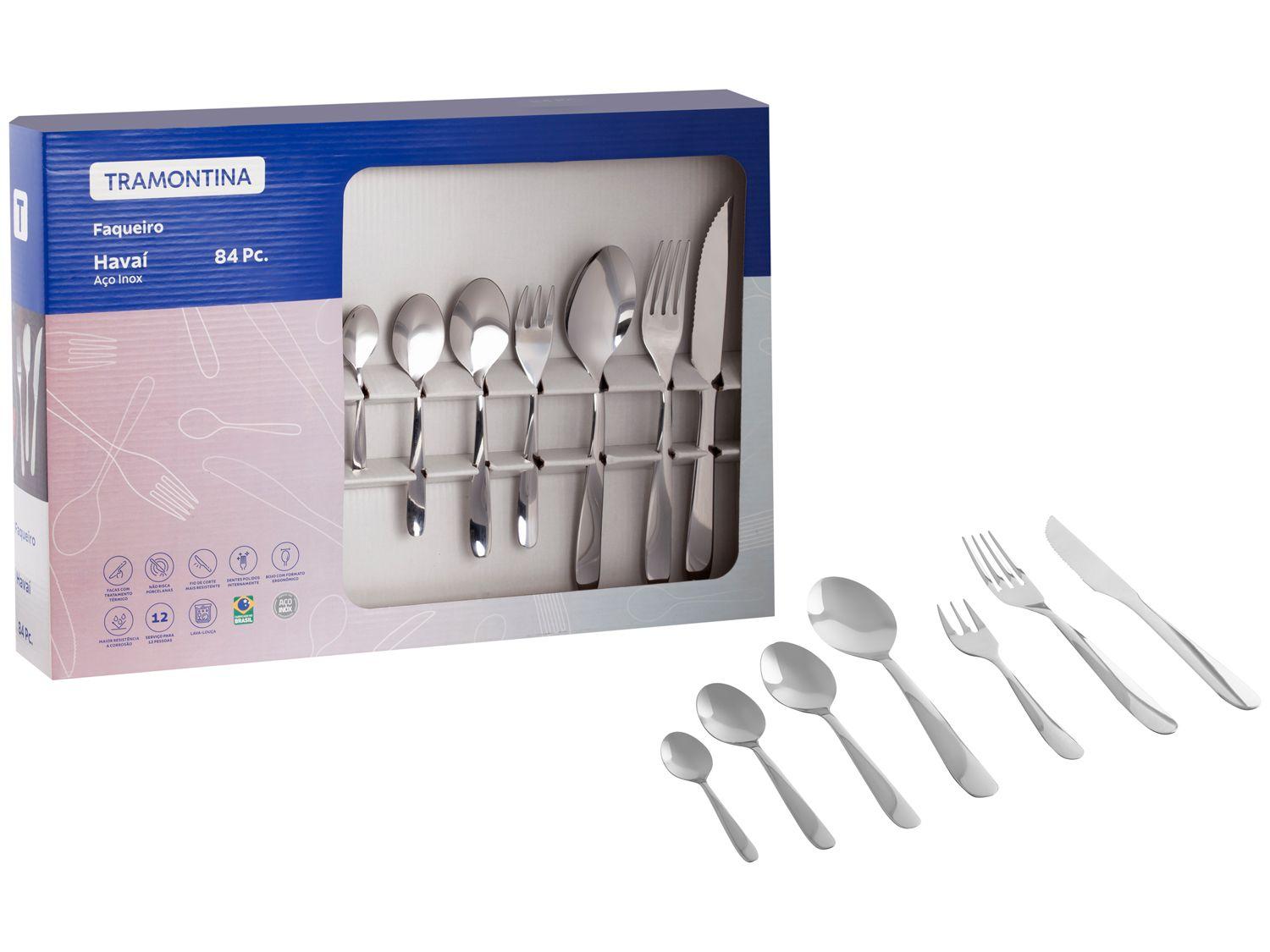 Faqueiro Tramontina Inox 84 Peças