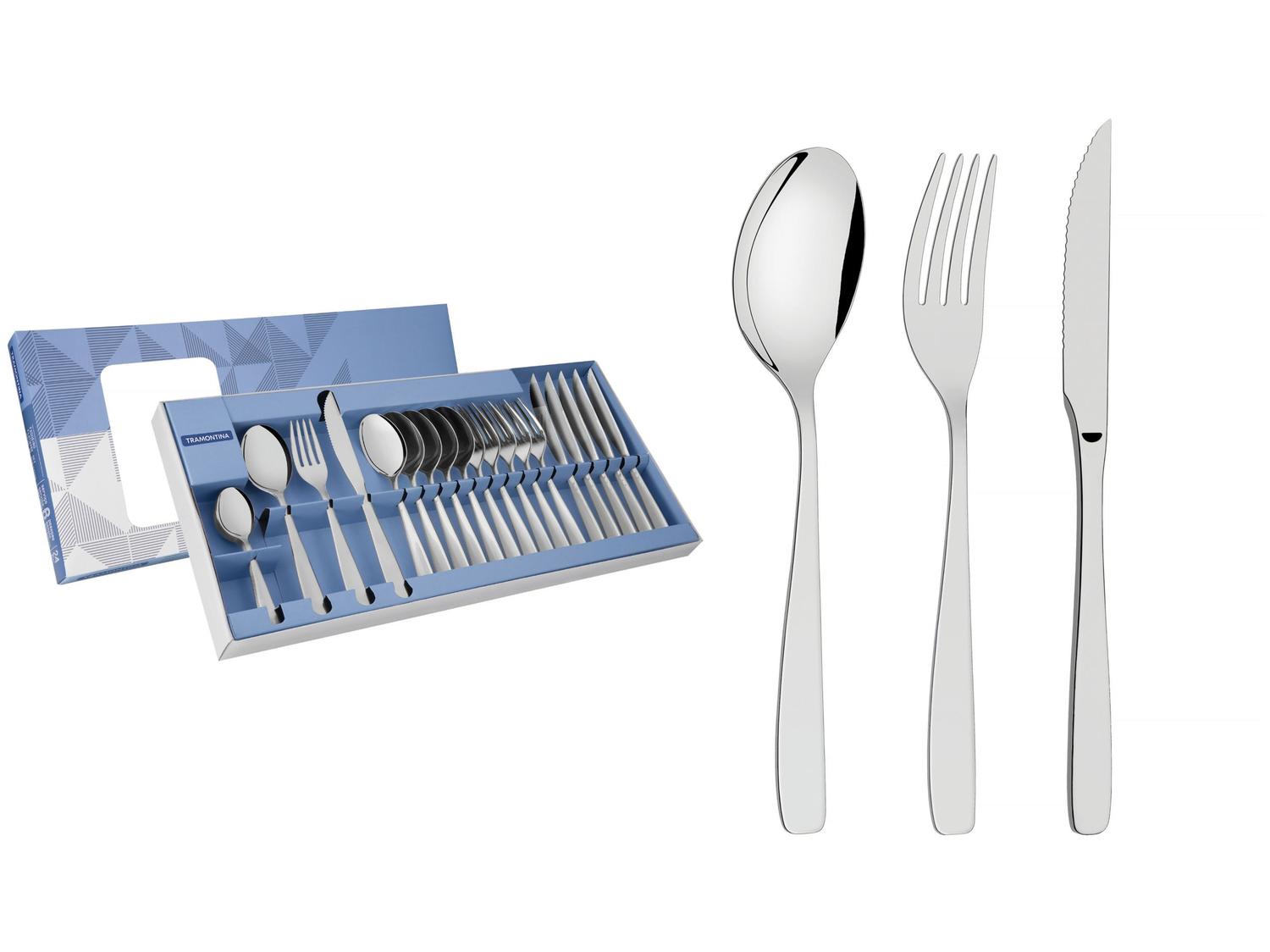 Faqueiro Tramontina Inox Laguna 24 Peças