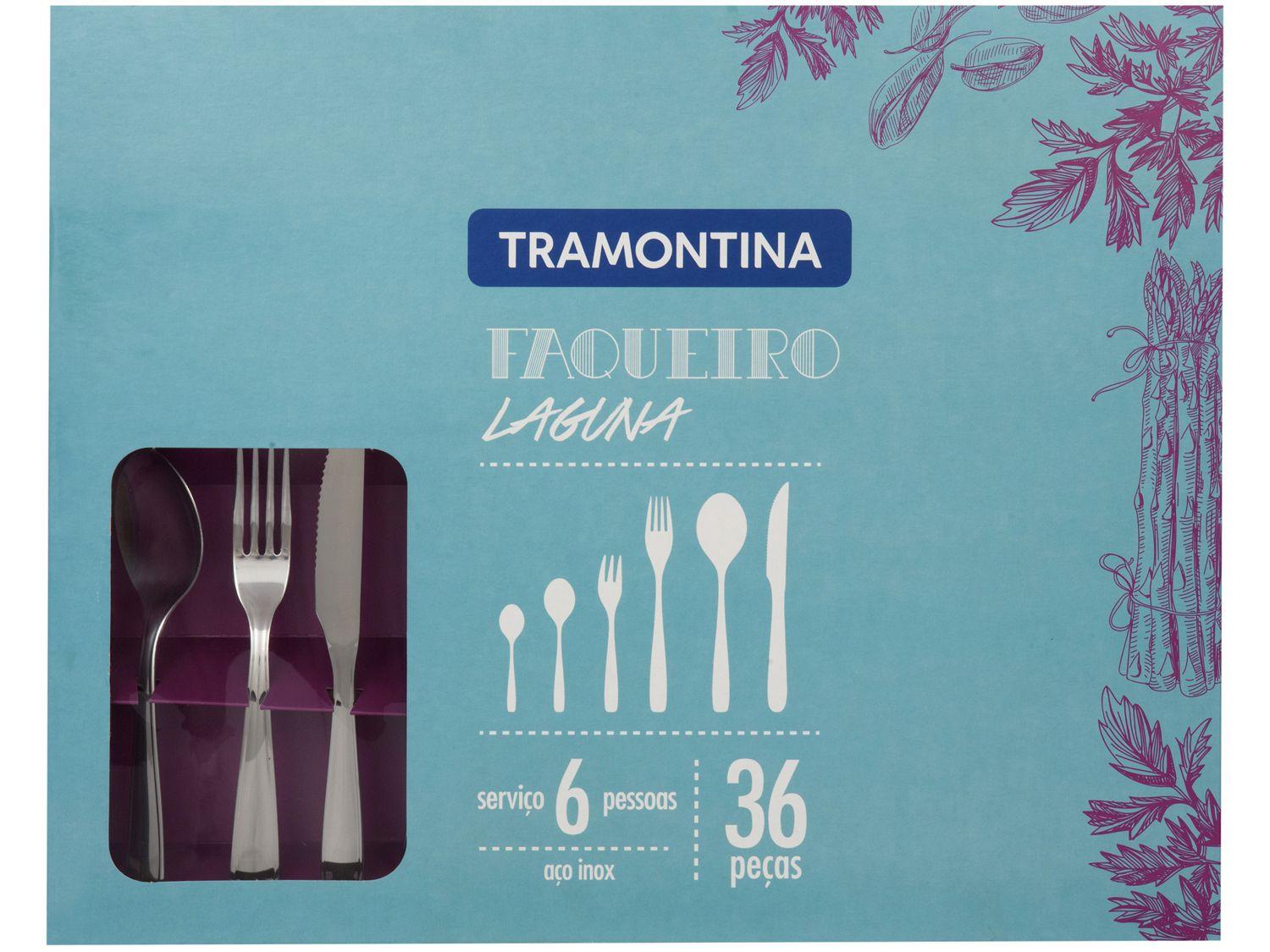 Faqueiro Tramontina Inox Laguna 66906/793